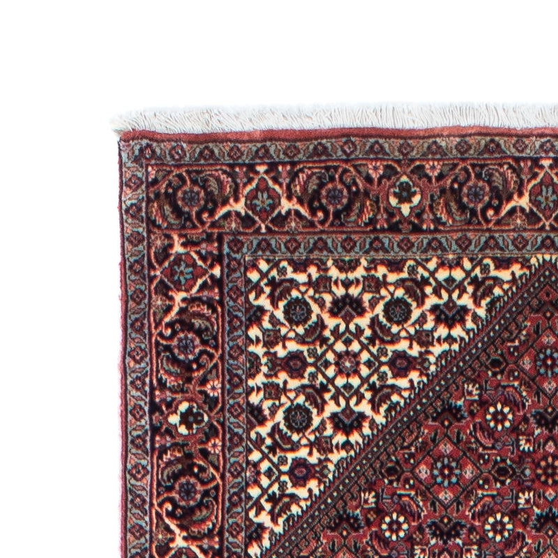 Alfombra de pasillo Alfombra persa - Bidjar - 317 x 88 cm - rojo claro