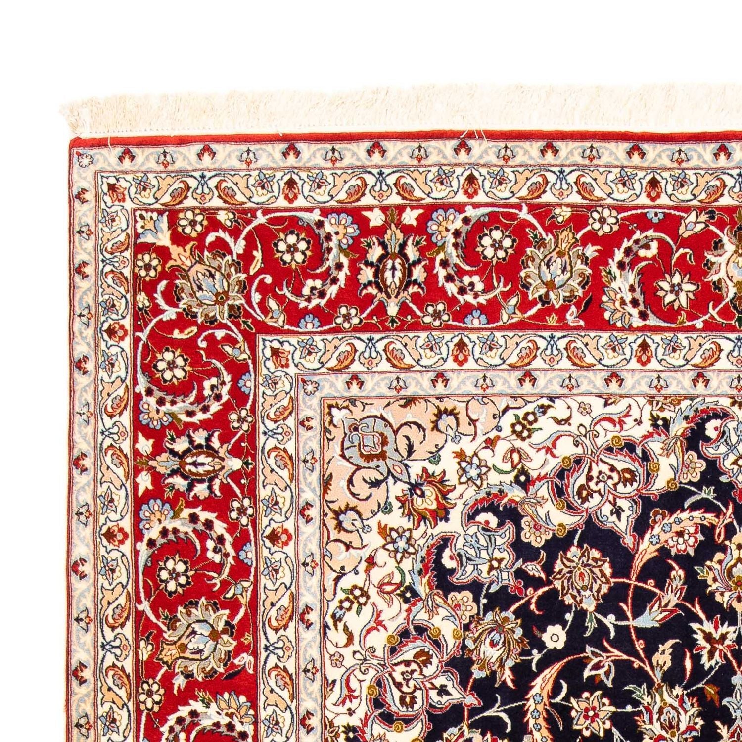 Alfombra Persa - Isfahan - Prima - 306 x 202 cm - rojo