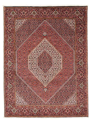 Alfombra persa - Bidjar - 238 x 172 cm - rojo claro