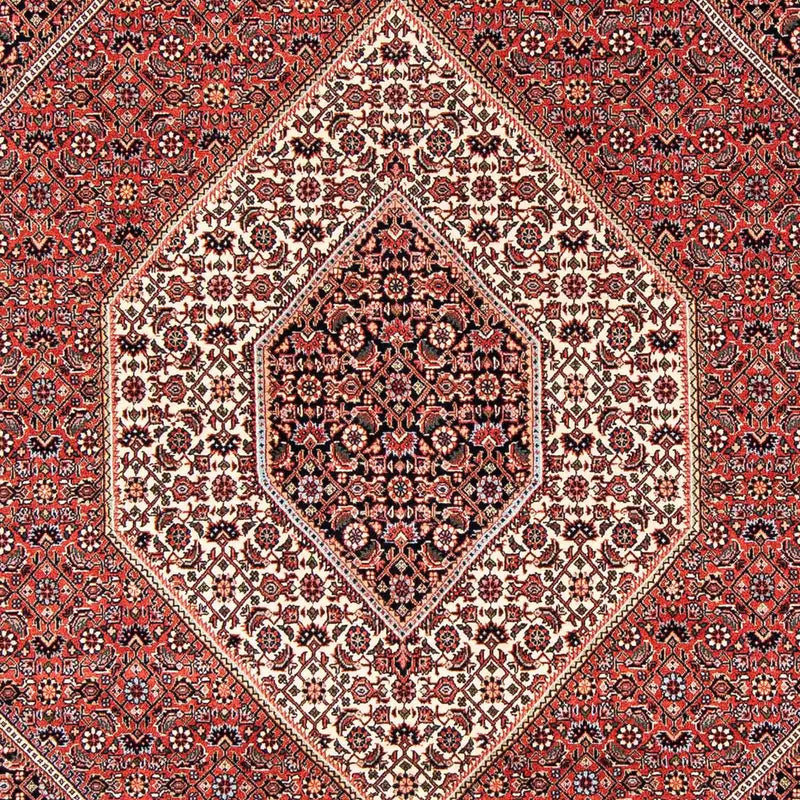 Alfombra persa - Bidjar - 238 x 172 cm - rojo claro