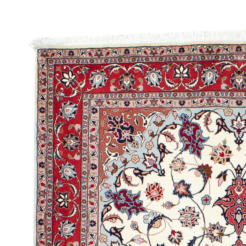 Alfombra Persa - Tabriz - Real - 203 x 156 cm - beige