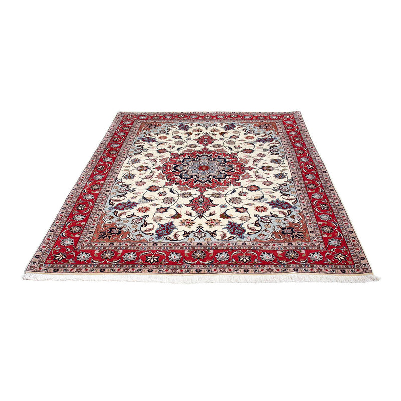 Alfombra Persa - Tabriz - Real - 203 x 156 cm - beige