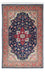 Alfombra persa - Ghom - 215 x 139 cm - azul oscuro