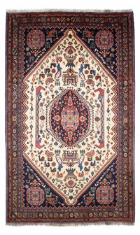 Alfombra Gabbeh - Persa Kashkuli - 263 x 158 cm - beige