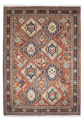 Alfombra Gabbeh - Persa Kashkuli - 253 x 176 cm - multicolor