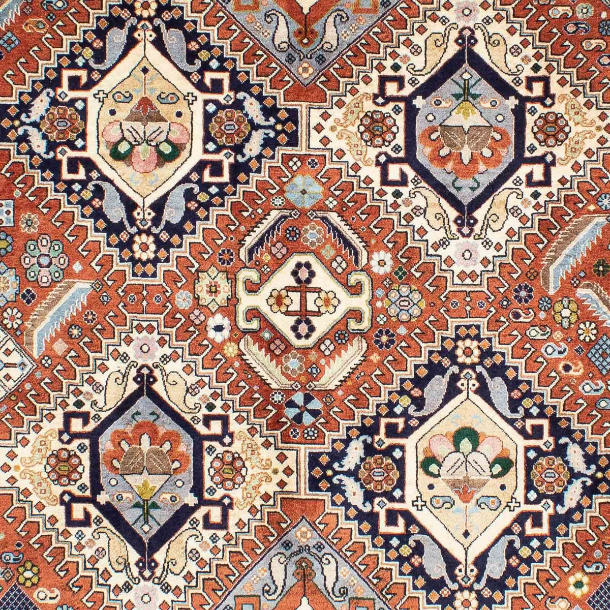 Alfombra Gabbeh - Persa Kashkuli - 253 x 176 cm - multicolor