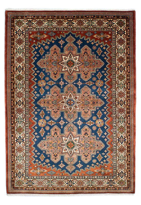 Alfombra Gabbeh - Persa Kashkuli - 242 x 173 cm - rojo oscuro