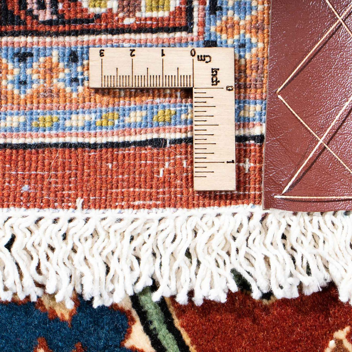 Alfombra Gabbeh - Persa Kashkuli - 242 x 173 cm - rojo oscuro