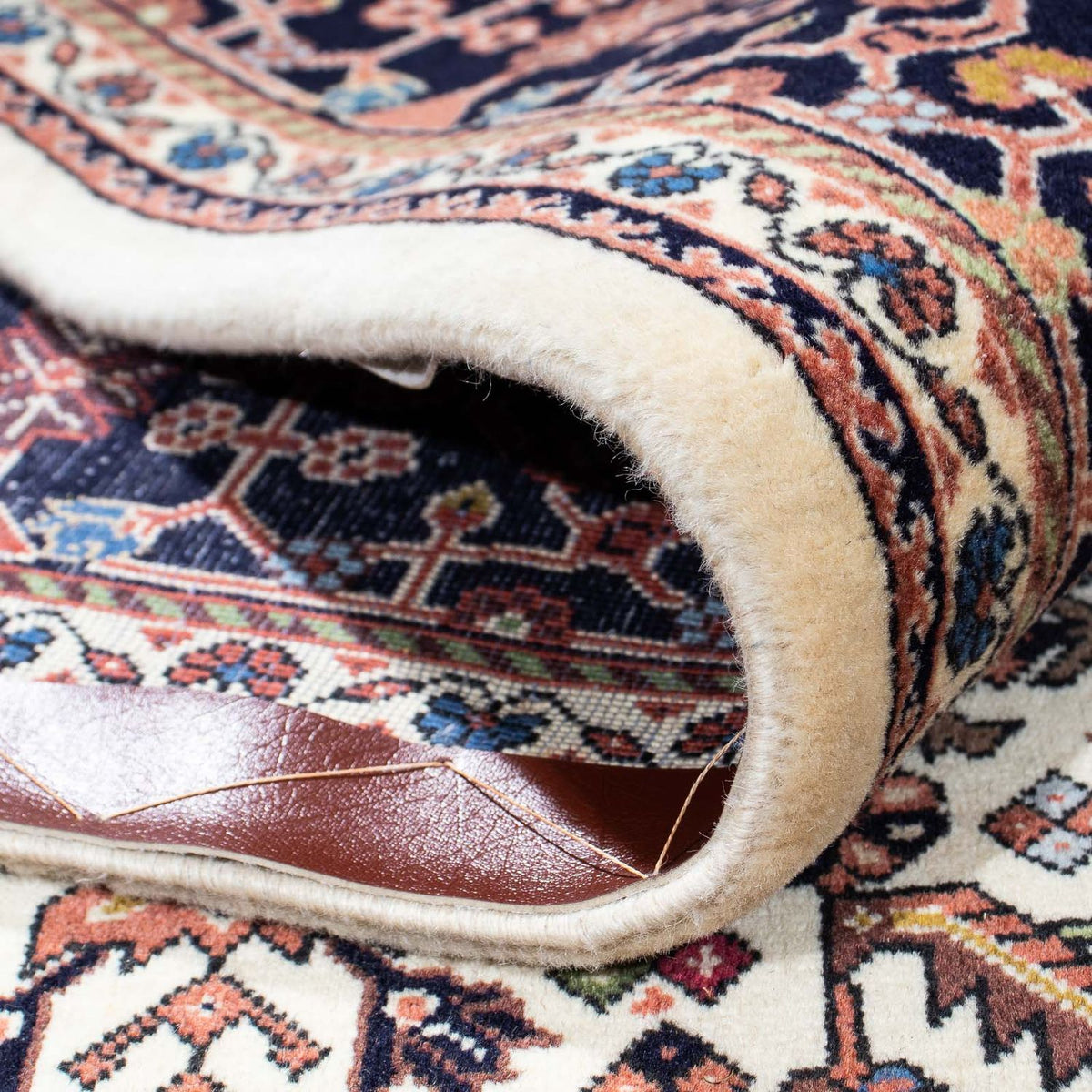 Alfombra Gabbeh - Persa Kashkuli - 253 x 175 cm - marrón