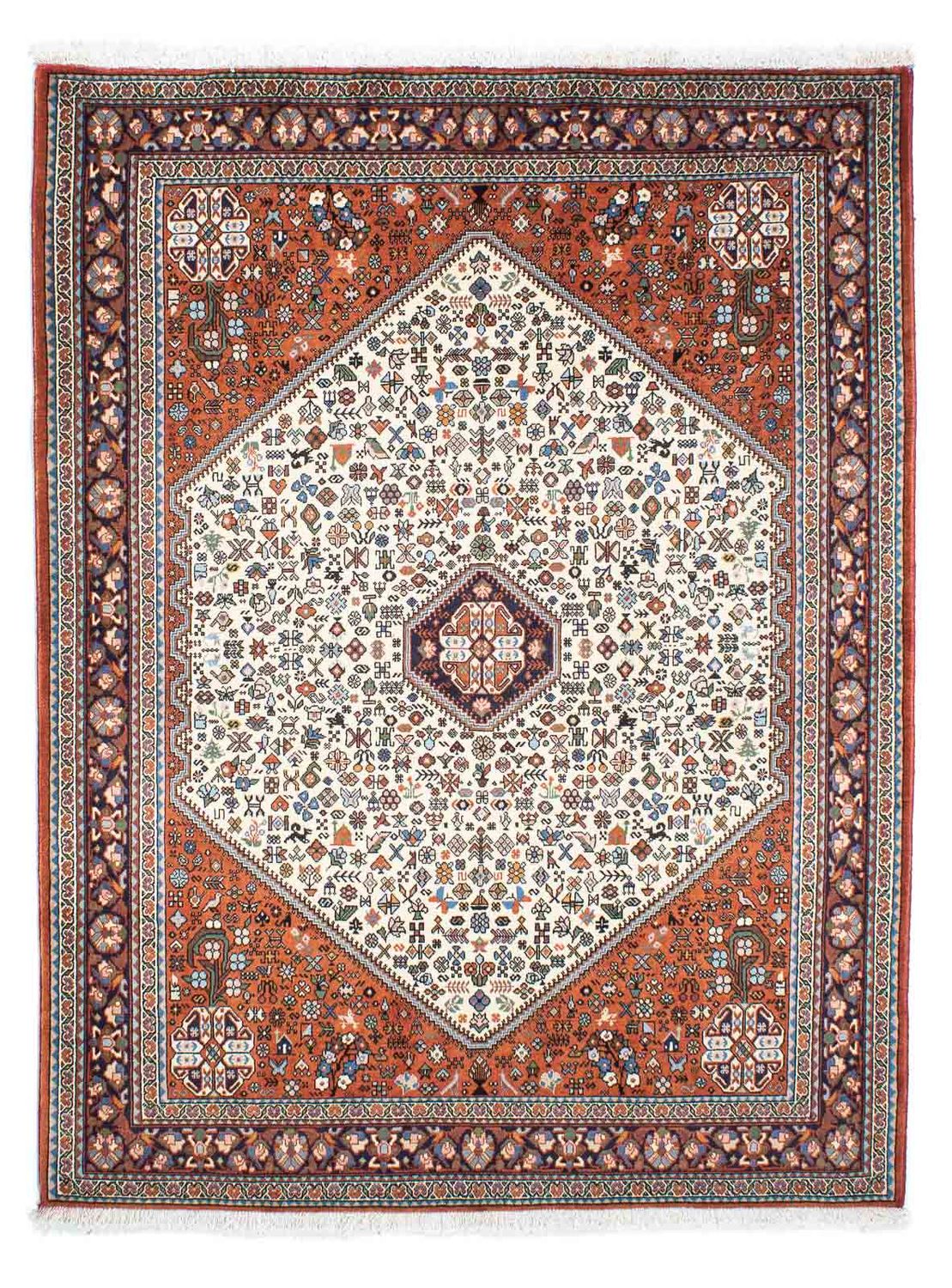 Alfombra Gabbeh - Persa Kashkuli - 204 x 152 cm - marrón