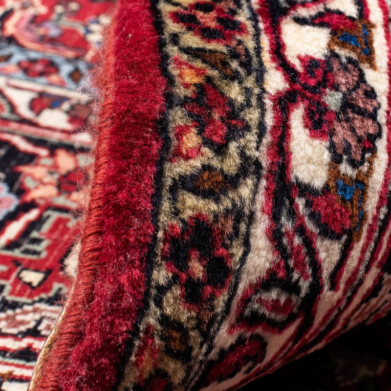 Alfombra persa - Bidjar - 245 x 174 cm - rojo