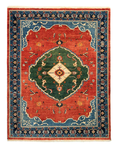 Loribaft Alfombra 152x190cm - Perserteppich Wollteppich