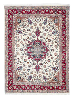Alfombra Persa - Tabriz - Real - 200 x 149 cm - beige