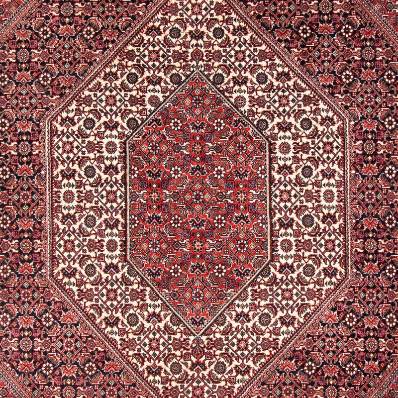 Alfombra persa - Bidjar - 242 x 168 cm - rojo claro