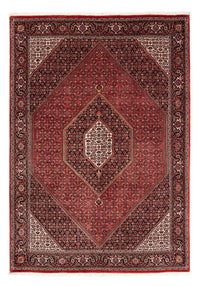 Alfombra persa - Bidjar - 240 x 171 cm - rojo oscuro