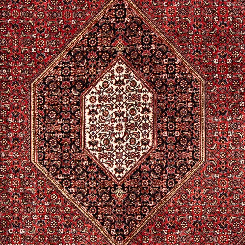 Alfombra persa - Bidjar - 240 x 171 cm - rojo oscuro