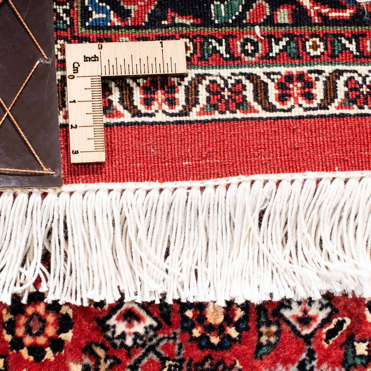 Alfombra persa - Bidjar - 240 x 171 cm - rojo oscuro