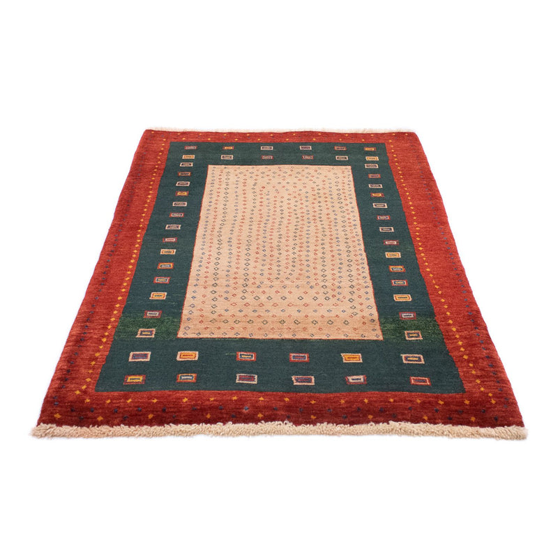 Alfombra Gabbeh - Loribaft Persa - 153 x 103 cm - oro