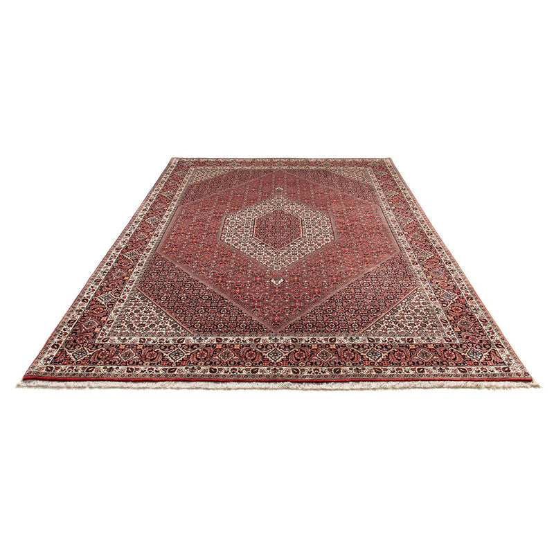 Alfombra persa - Bidjar - 303 x 203 cm - rojo claro