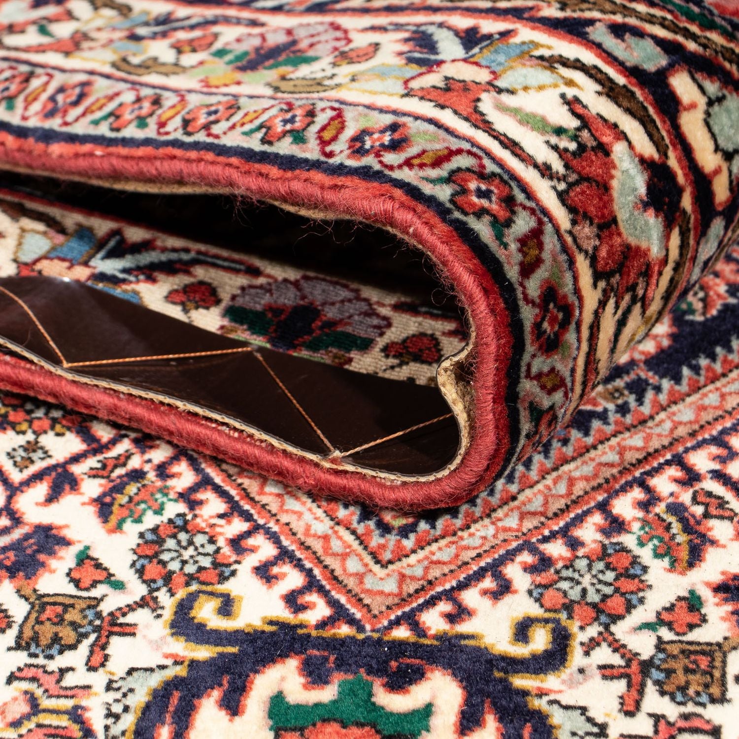 Alfombra persa - Bidjar - 311 x 208 cm - beige