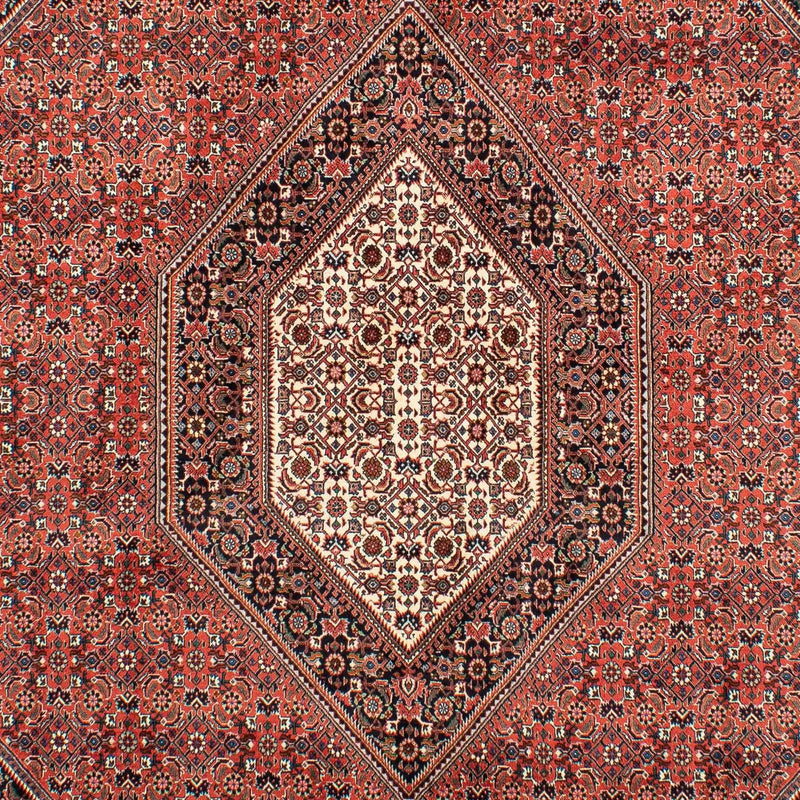 Alfombra persa - Bidjar - 300 x 203 cm - rojo claro