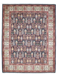 Alfombra persa - Clásica - 230 x 177 cm - azul oscuro