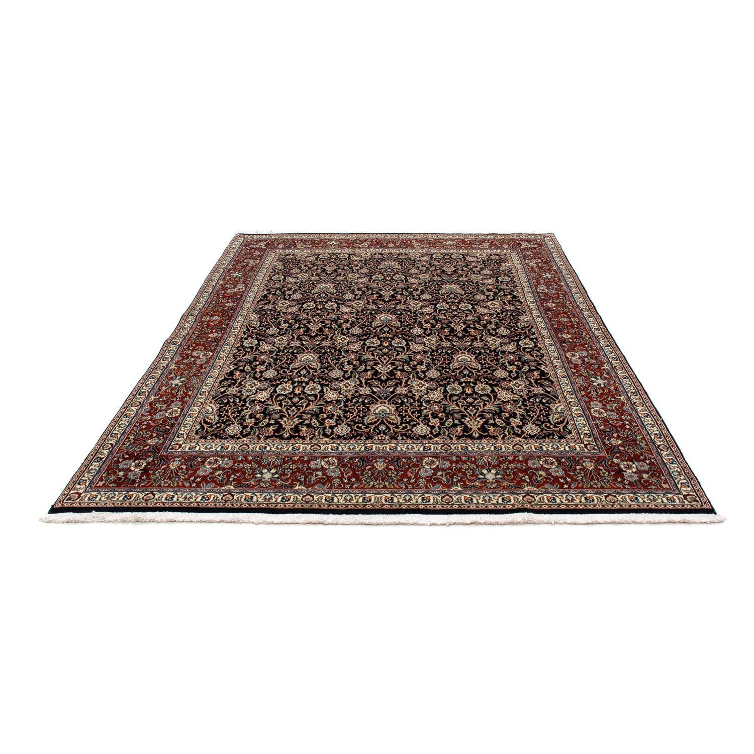 Alfombra persa - Clásica - 234 x 176 cm - azul oscuro