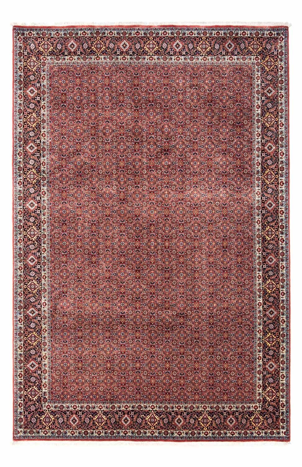 Alfombra persa - Bidjar - 306 x 204 cm - rojo