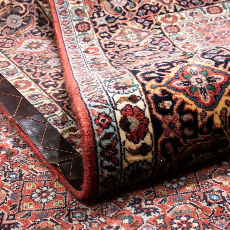 Alfombra persa - Bidjar - 306 x 204 cm - rojo