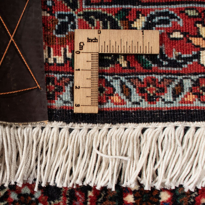 Alfombra persa - Bidjar - 309 x 208 cm - rojo oscuro