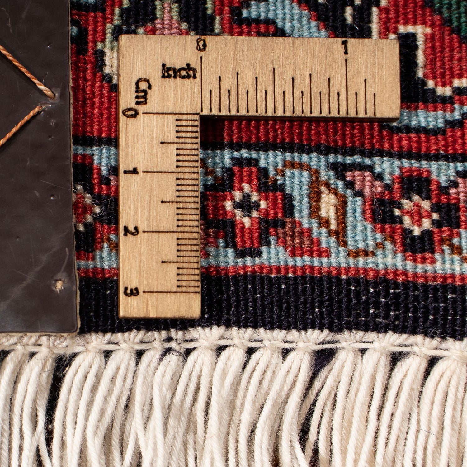 Alfombra persa - Bidjar - 317 x 201 cm - rojo oscuro