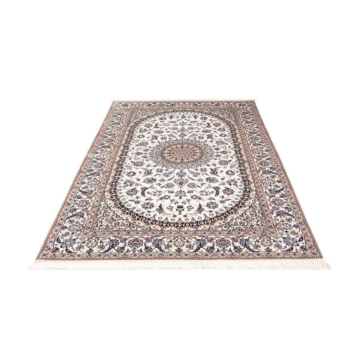 Alfombra Persa - Nain - Prima - 204 x 129 cm - beige
