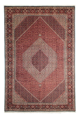 Alfombra persa - Bidjar - 311 x 205 cm - rojo claro