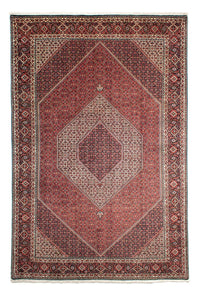 Alfombra persa - Bidjar - 311 x 205 cm - rojo claro