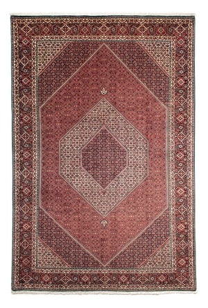 Alfombra persa - Bidjar - 311 x 205 cm - rojo claro