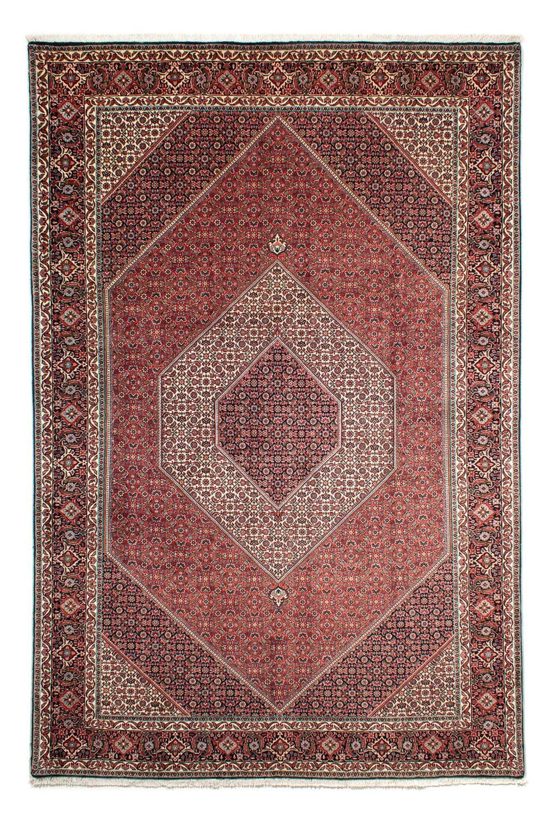 Alfombra persa - Bidjar - 311 x 205 cm - rojo claro