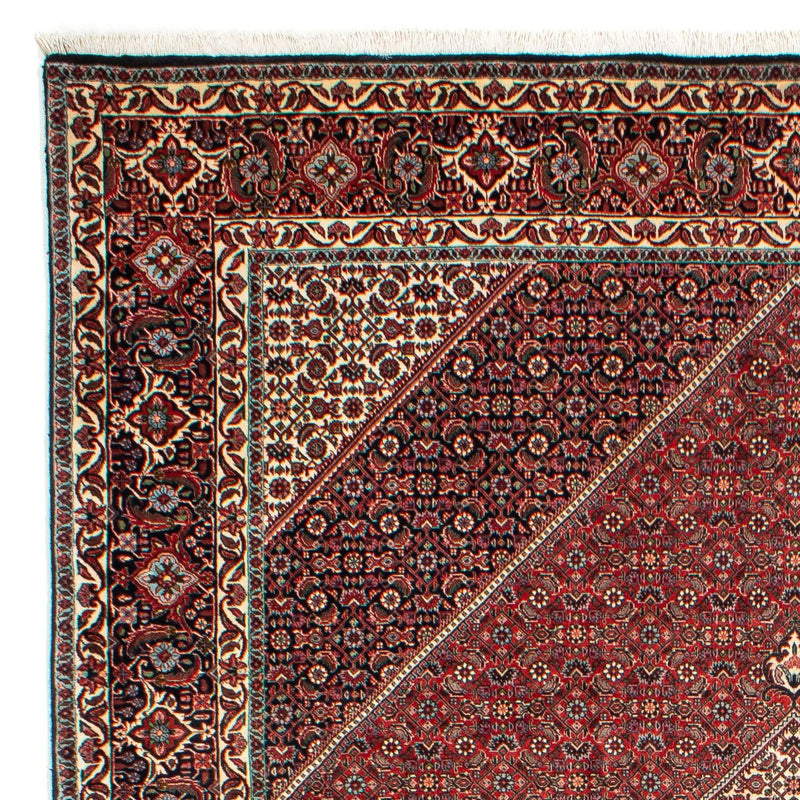 Alfombra persa - Bidjar - 311 x 205 cm - rojo claro