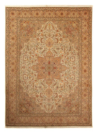 Alfombra Persa - Tabriz - Real - 344 x 251 cm - marrón claro
