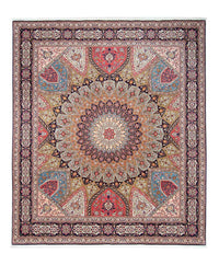 Alfombra Persa - Tabriz - Real - 307 x 257 cm - multicolor
