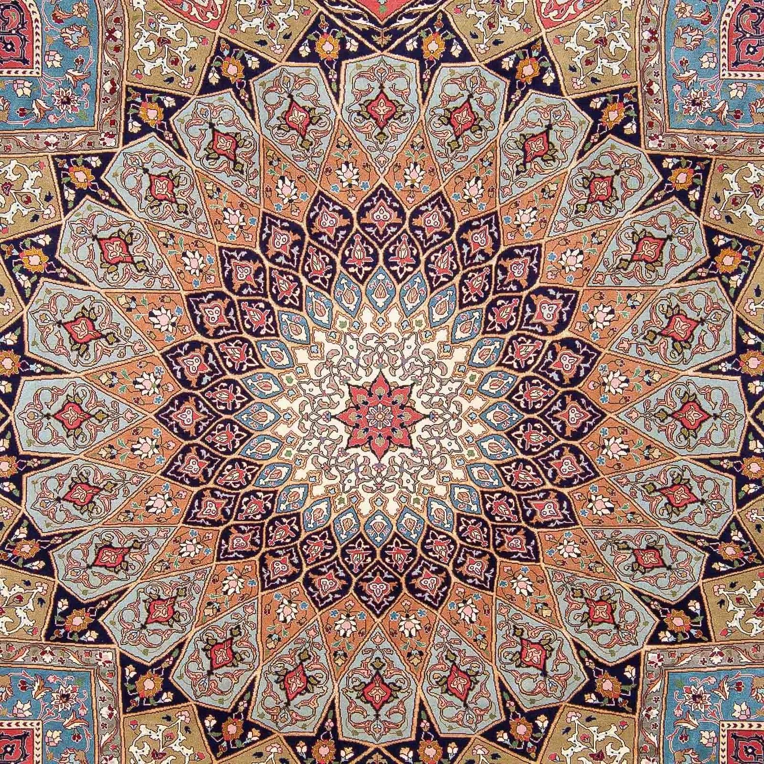 Alfombra Persa - Tabriz - Real - 307 x 257 cm - multicolor