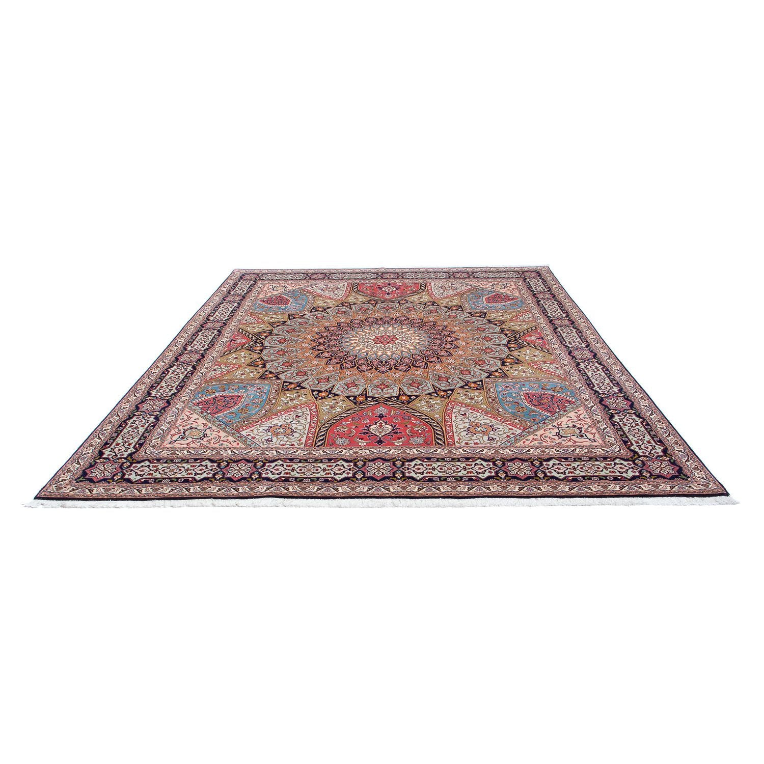 Alfombra Persa - Tabriz - Real - 307 x 257 cm - multicolor