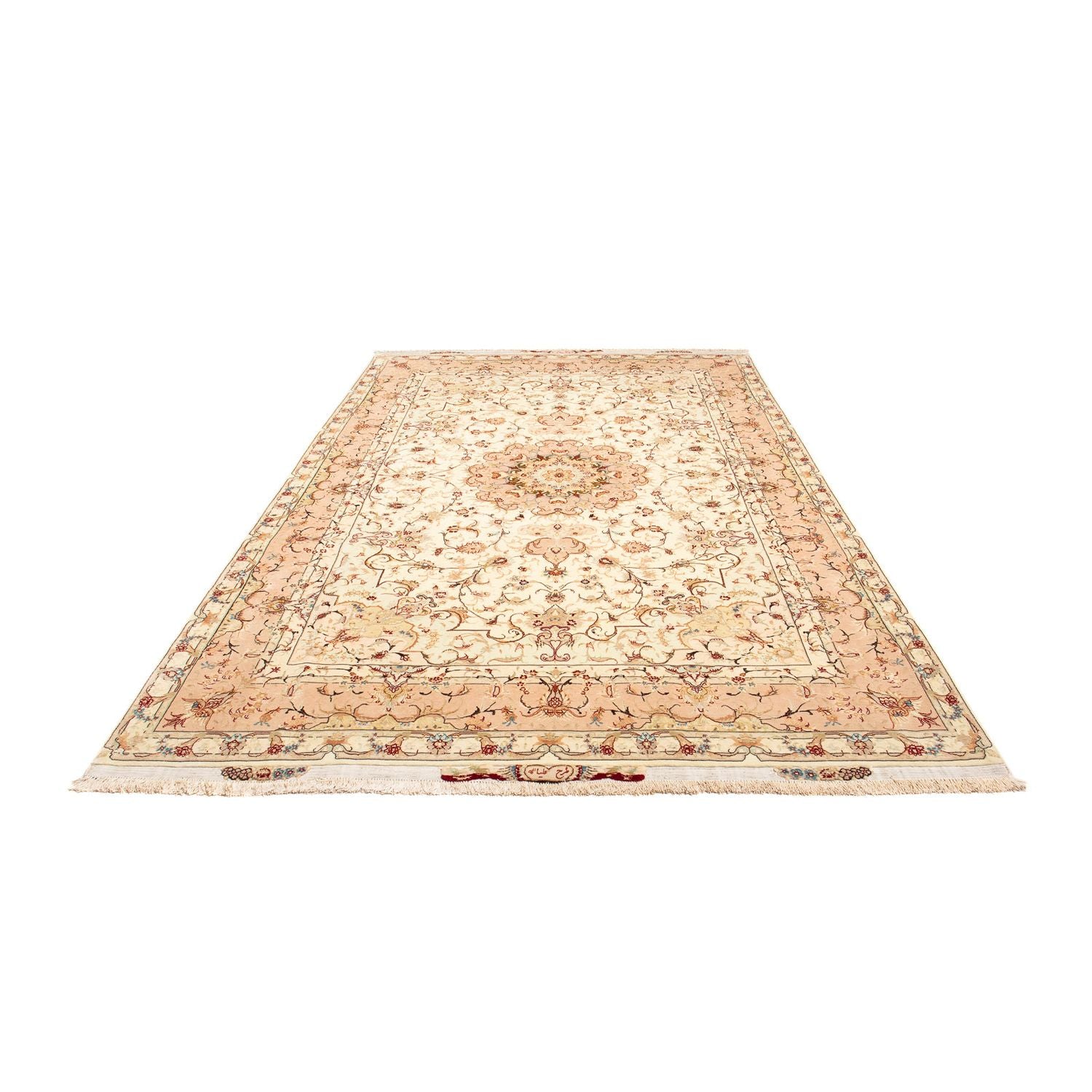 Alfombra Persa - Tabriz - Real - 310 x 200 cm - beige