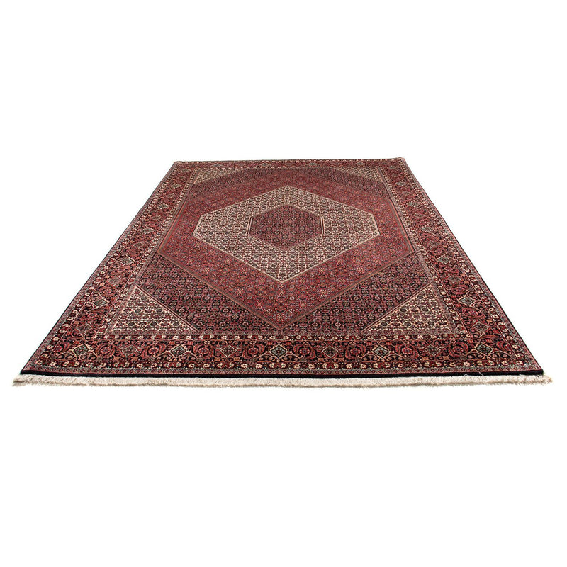 Alfombra persa - Bidjar - 300 x 206 cm - rojo oscuro