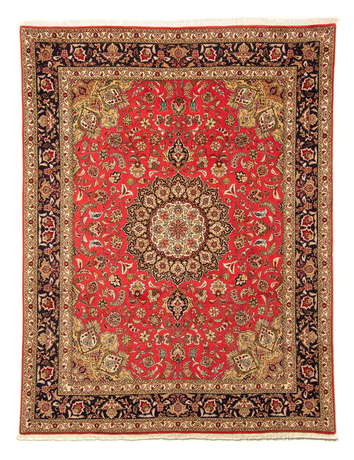 Alfombra Persa - Tabriz - Real - 250 x 200 cm - rojo