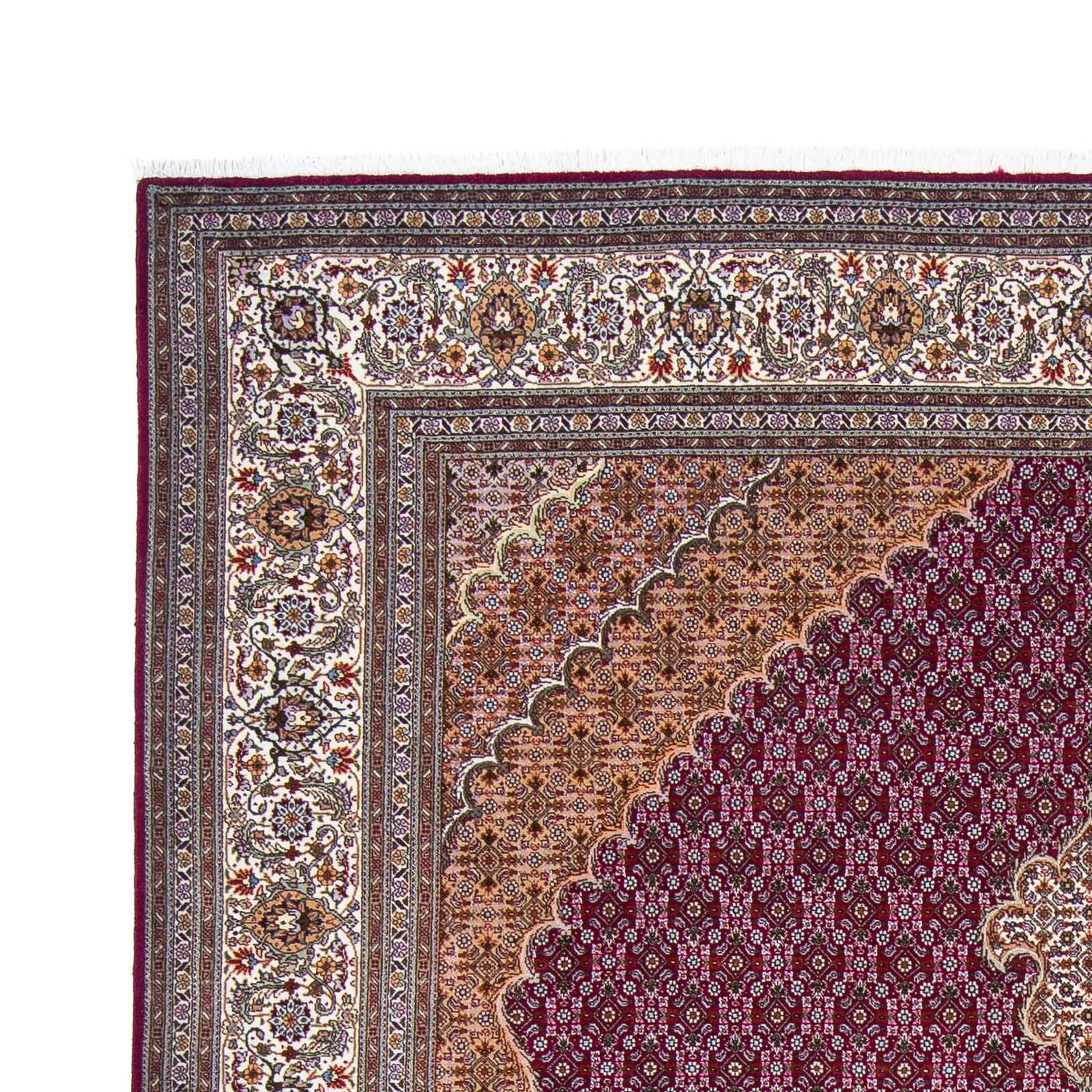 Alfombra persa - Tabriz - 306 x 205 cm - púrpura