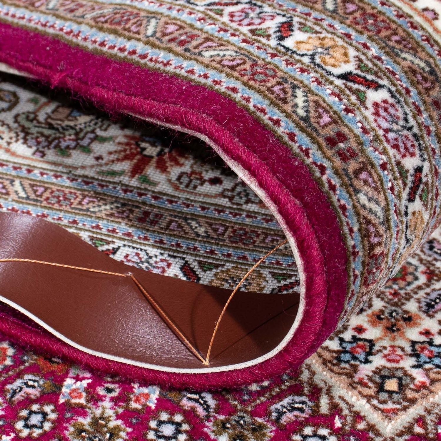 Alfombra persa - Tabriz - 306 x 205 cm - púrpura