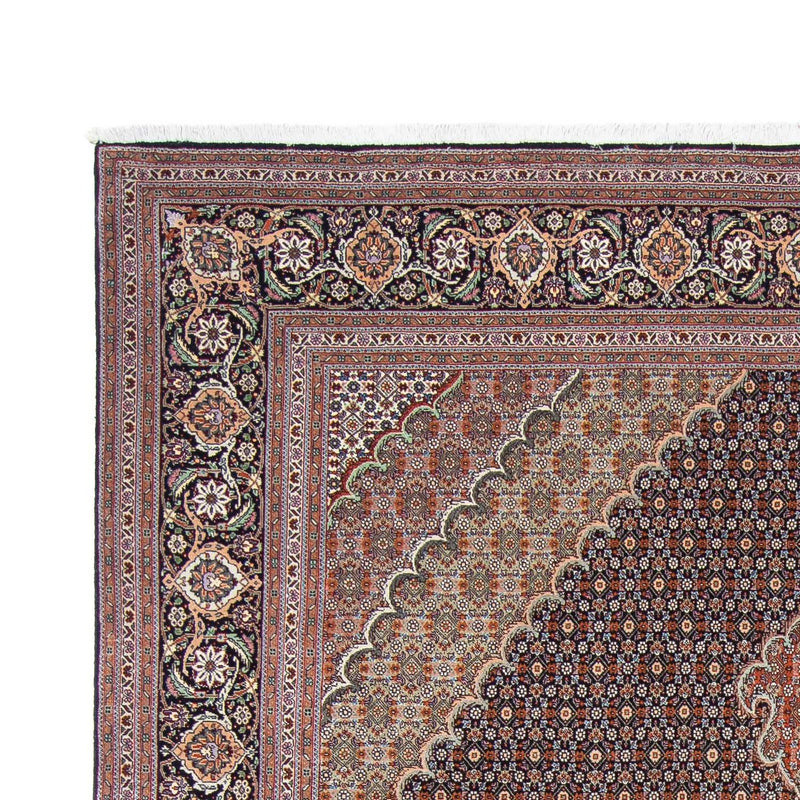 Alfombra persa - Tabriz - 305 x 205 cm - azul oscuro