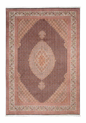 Alfombra persa - Tabriz - 288 x 200 cm - marrón claro