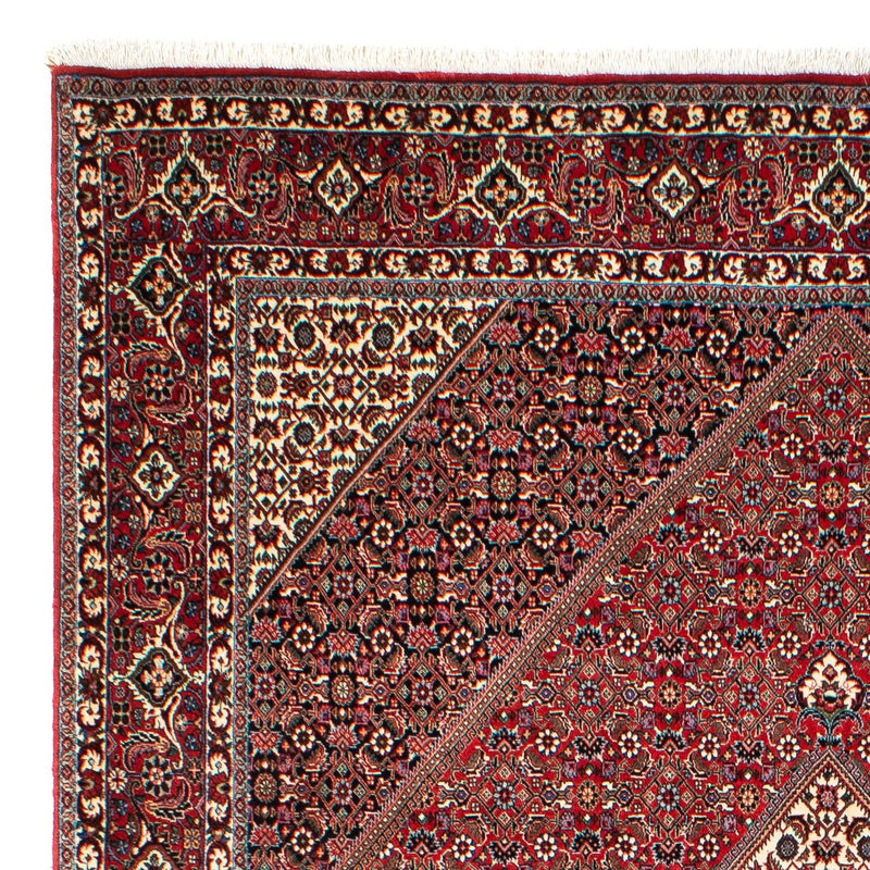 Alfombra persa - Bidjar - 300 x 203 cm - rojo claro