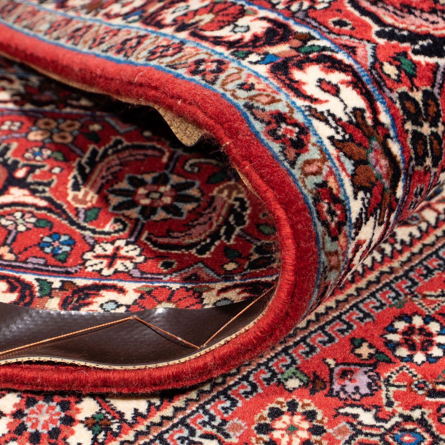 Alfombra persa - Bidjar - 300 x 203 cm - rojo claro